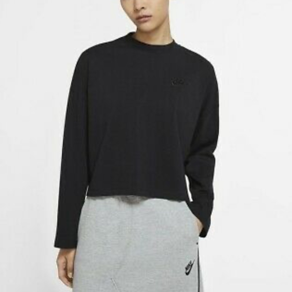 Womens Nike Sportswear Jersey Long-Sleeve Top